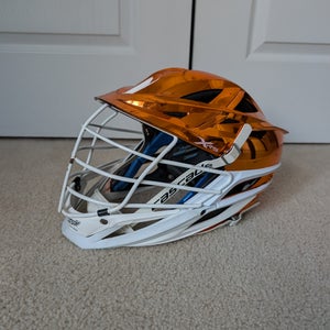 Chrome Orange Cascade XRS Helmet (Used)