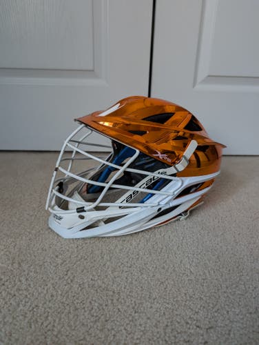 Chrome Orange Cascade XRS Helmet (Used)