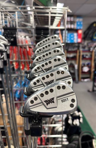 LH 5-PW PXG 0311P forged GEN 3 third (Used) Left Hand Men's Regular Flex Steel Shaft Iron Set