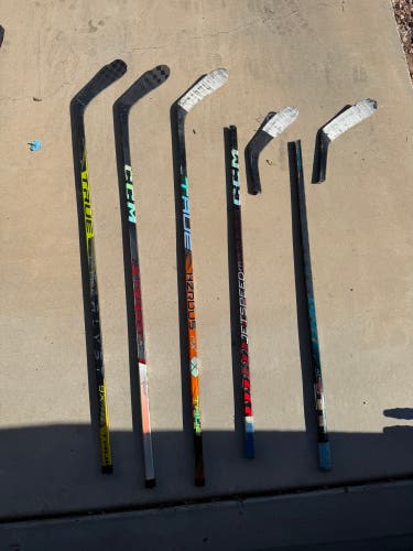 Senior CCM JetSpeed FT6 Pro Right Handed Hockey Stick P28 75 Flex (Used)