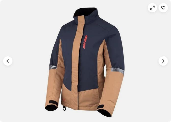 NEW Ski-Doo BRP Women Vasa Insulated S Snowmobile Ski Jacket ExoFloat MSRP $200+