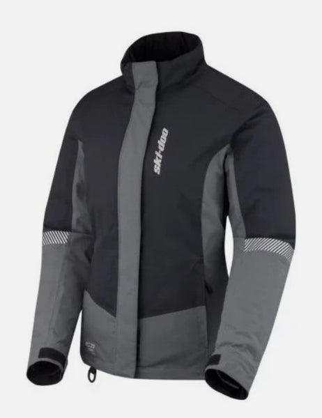 NEW Ski Doo Women Vasa Insulated Snowmobile jacket black XL ExoFloat MSRP $200+