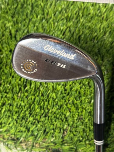 Right Handed Cleveland CG15 Tour Zip Grooves Lob Wedge LW 60*-12 Steel Shaft