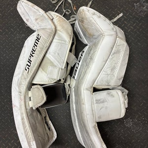 Small 2023 Bauer Supreme M5 Pro Goalie Leg Pads (Used)