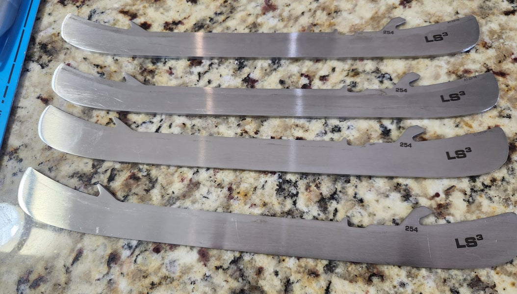 Bauer LS3 254 mm (2) Full sets 4 blades total FREE SHIPPING in US