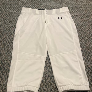 White Women's Large Adult Under Armour Game Pants (New)