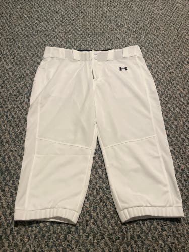 White Women's Large Adult Under Armour Game Pants (New)