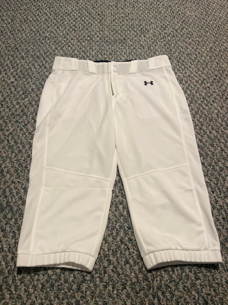 White Women's Large Adult Under Armour Game Pants (New)
