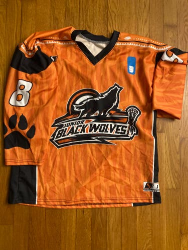 Black Wolves Lacrosse Jersey