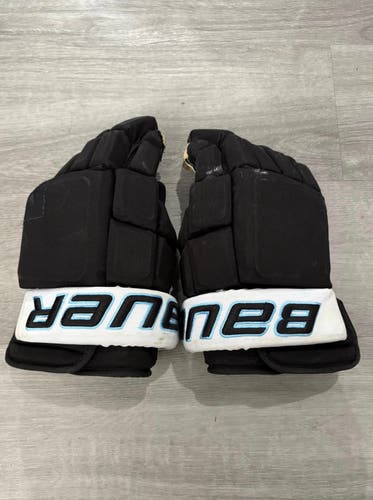 NHL UTAH STENDLUND Bauer Pro Series Gloves 13" Pro Stock (Used)