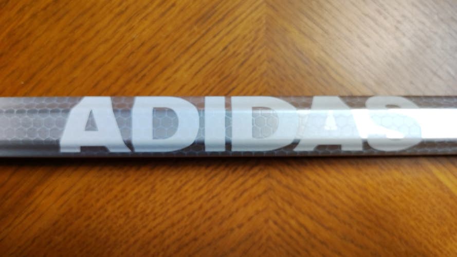 New Mens Adidas Freak Lacrosse Shaft 'WHITE ONLY' 30" + ADD PIECE OF HERO 2.0 MESH 4 $8