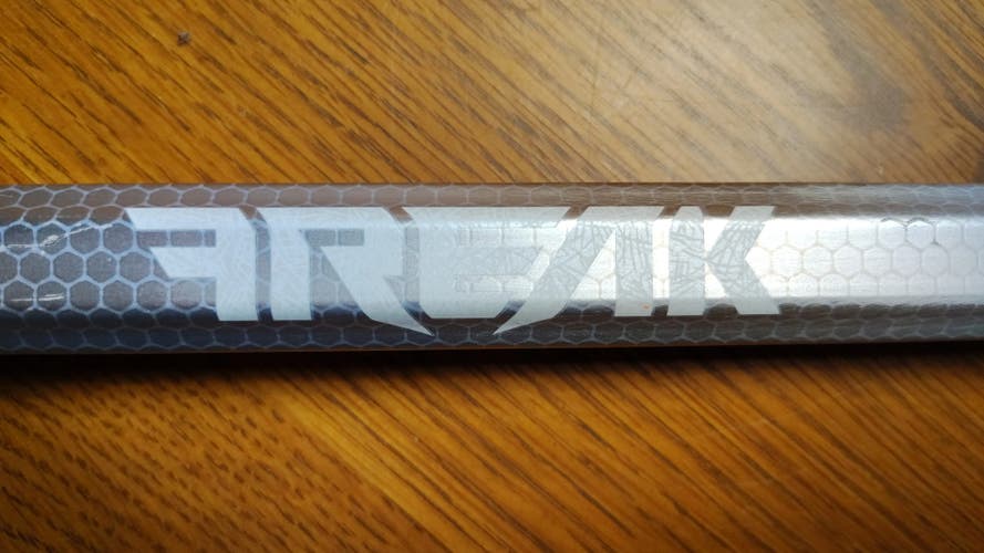 New Mens Adidas Freak Lacrosse Shaft 'WHITE ONLY' 30" + ADD PIECE OF HERO 2.0 MESH 4 $8