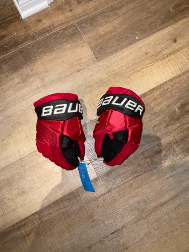 NEW NHL CAROLINA KASE Bauer Vapor 2X Pro Gloves 13" Pro Stock (New)