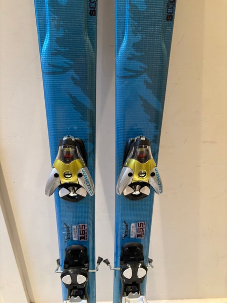 Salomon Pocket Rocket's with Salomon bindings 165 cm