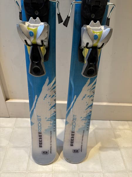 Salomon Pocket Rocket's with Salomon bindings 165 cm
