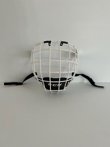 Used Large CCM FM580 Cage - White/White
