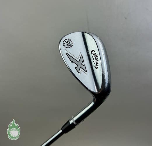 Right Handed Callaway X-Series Forged Wedge 50*-12 Wedge Flex Steel Golf Club