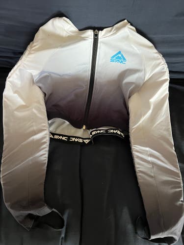 SYNC Impact Padded Ski Racing Top - White Medium Adult Unisex (Used)