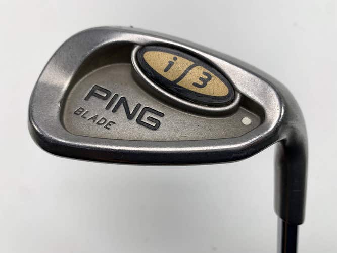 Ping i3 Blade Lob Wedge White Dot 3* Up Cushin JZ Stiff Steel RH Midsize Grip