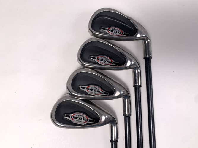Callaway Big Bertha 2002 Iron Set 5-9 RCH 75i Light Graphite Mens RH No 7 iron