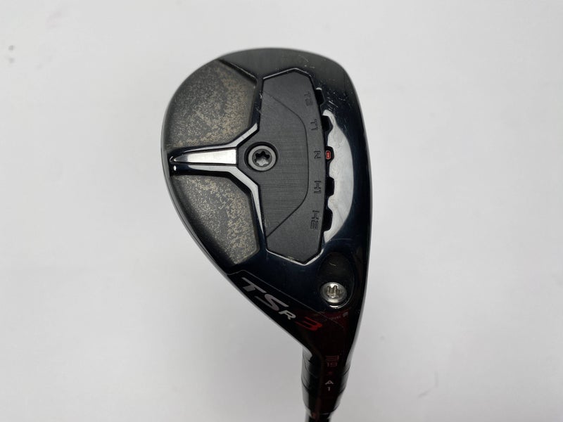 Titleist TSR3 3 Hybrid 19* HZRDUS 6.0 Gen 4 Dual Torsional Black 80g Stiff RH
