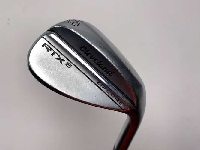 Cleveland RTX 6 ZipCore Tour Satin Lob Wedge LW 60* 10 DG Spinner Tour Issue RH