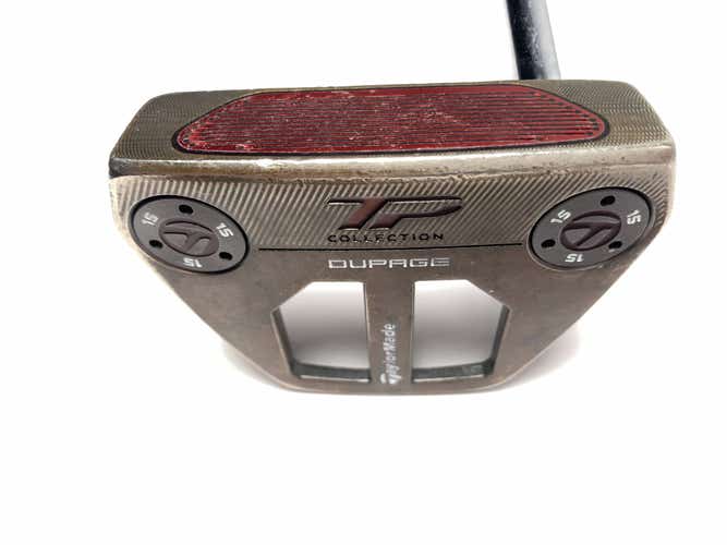 TaylorMade TP Patina DuPage Putter 34" SuperStroke Pistol GTR 1.0 Mens RH