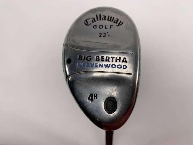 Callaway Big Bertha Heavenwood 4 Hybrid 23* Big Bertha Gems 55 Ladies RH