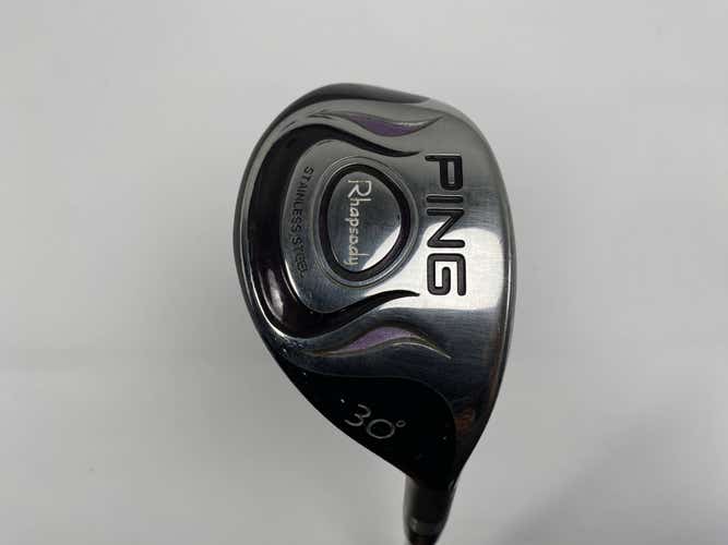 Ping Rhapsody 6 Hybrid 30* ULT 129 Ultra Light Ladies Graphite Womens RH
