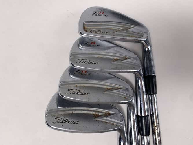 Titleist ZB Forged Iron Set 7-PW True Temper Dynamic Gold R300 Regular Mens RH