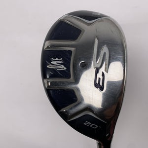 Cobra S3 3 Hybrid 20* Aldila NV-3 60g Senior Graphite Mens RH Oversize Grip