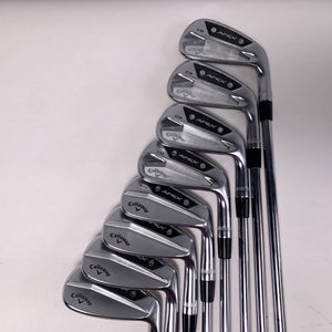 Callaway Apex CB/MB 24 Iron Set 4-PW+GW Dynamic Gold X100 Extra Stiff RH