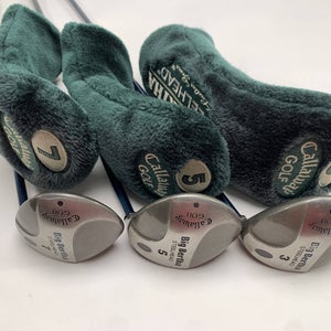 Callaway Steelhead Wood Set 3 5 7 | 15* 18* 21* Ladies Gems 99 Ladies RH HC