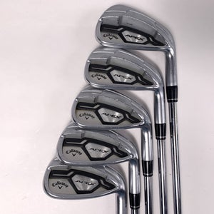 Callaway Apex CF 16 Iron Set 6-PW Project X LZ 5.5 105g Regular Steel Mens RH