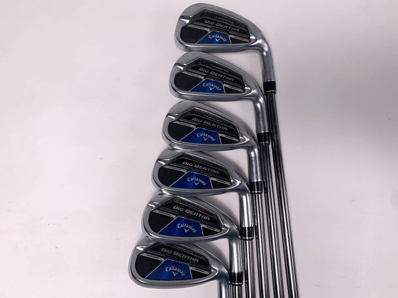 Callaway Big Bertha B21 Iron Set 6-PW+GW RCH 65 Senior Graphite Mens RH