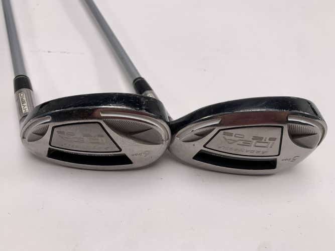 Adams Idea A12 OS 5 & 6 Hybrid Set 25* 28* Grafalloy Ultralite 50g Ladies RH