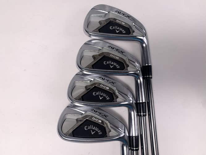 Callaway Apex DCB 21 Iron Set 6-9 RCH 65 Regular Graphite Mens RH Midsize Grips