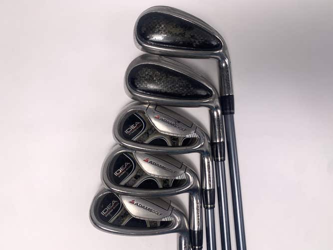 Adams Idea Hybrid Irons Iron Set 6-PW Aldila Idea Tech OS 55g Senior RH