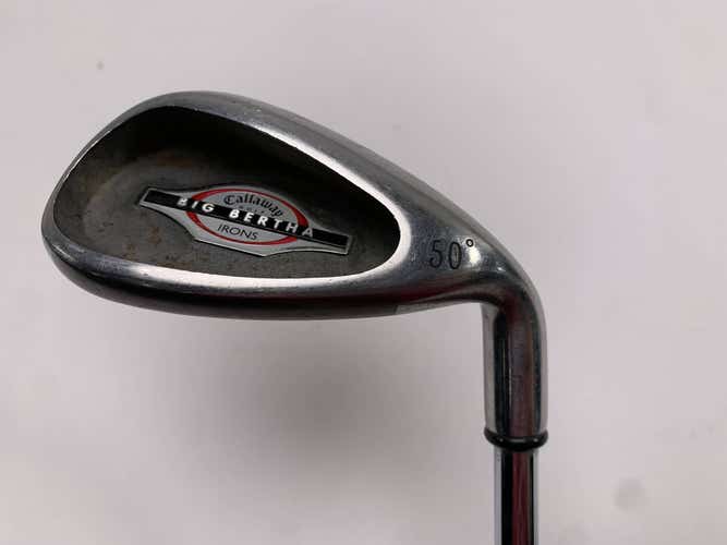 Callaway Big Bertha 2002 Gap Wedge GW 50* Big Bertha Uniflex Steel Mens RH