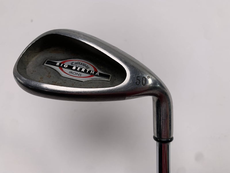 Callaway Big Bertha 2002 Gap Wedge GW 50* Big Bertha Uniflex Steel Mens RH