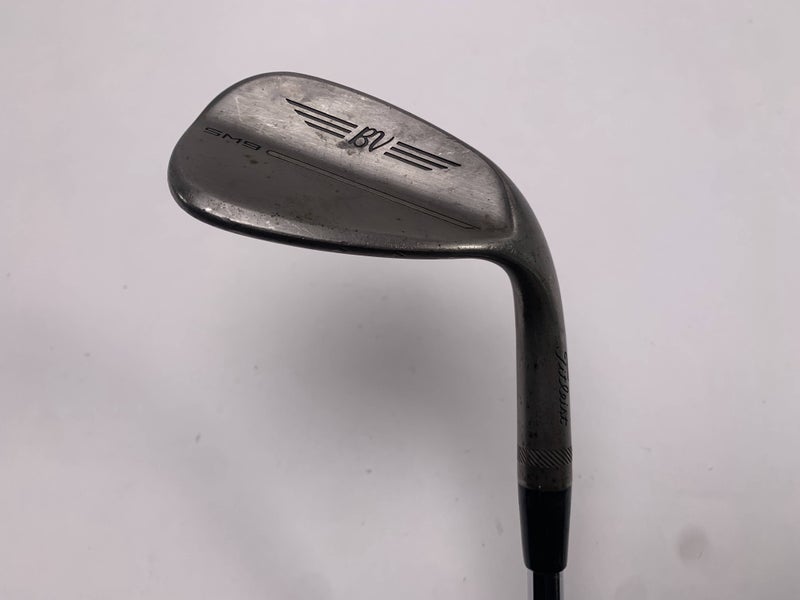 Titleist Vokey SM9 Raw Sand Wedge SW 54* 14 Bounce F-Grind Wedge Steel Mens RH