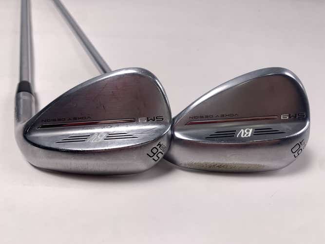 Titleist Vokey SM9 Tour Chrome Wedge Set 56* 8 | 60* 4 Project X 5.5 Regular RH