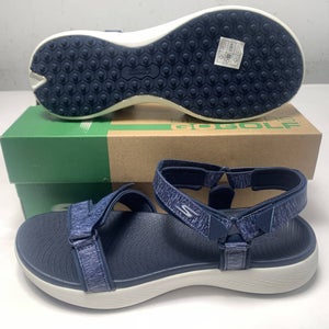 Skechers Go Golf 600 Golf Sandals Blue Women's SZ 10 (17015)