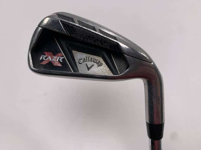 Callaway Razr X Single 6 Iron Uniflex Steel Mens RH Oversize Grip