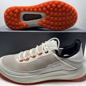 ECCO Core Golf Shoes White Calendula Men's SZ 8-8.5 (100814 60234)
