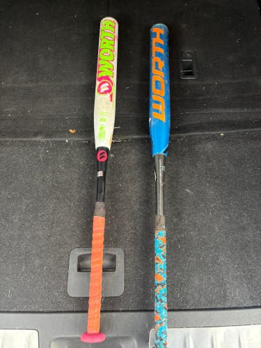 2015 Worth Watermelon Bat 26.5 oz 34" (Used)