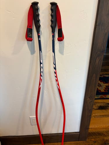 52in (130cm) Swix WC Pro DH Racing Carbon Ski Poles (Used)