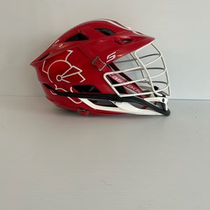 Used Cascade S Lacrosse Helmet - Red/White