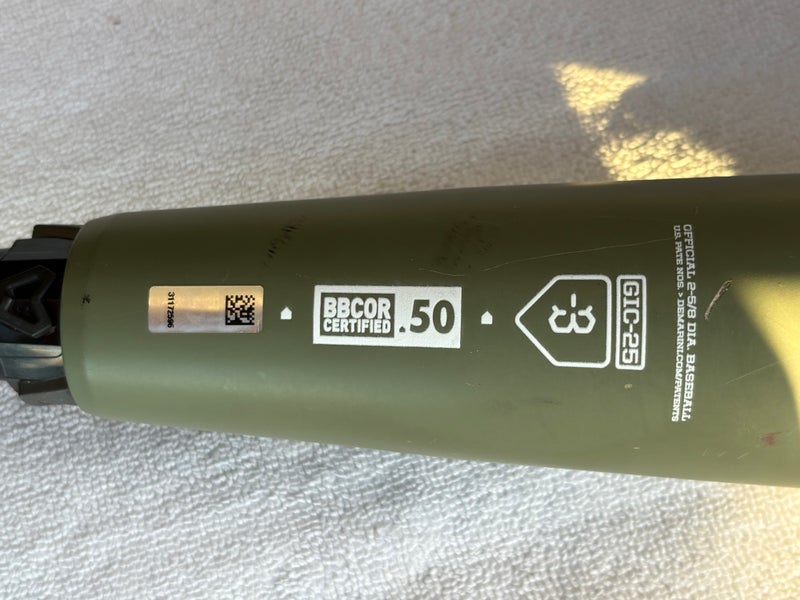 2025 DeMarini The Goods Hybrid BBCOR Certified Bat (-3) 30 oz 33" (Used)