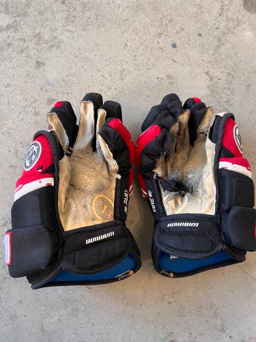 Warrior Covert QRE20 Pro Gloves 15" Pro Stock (Used)